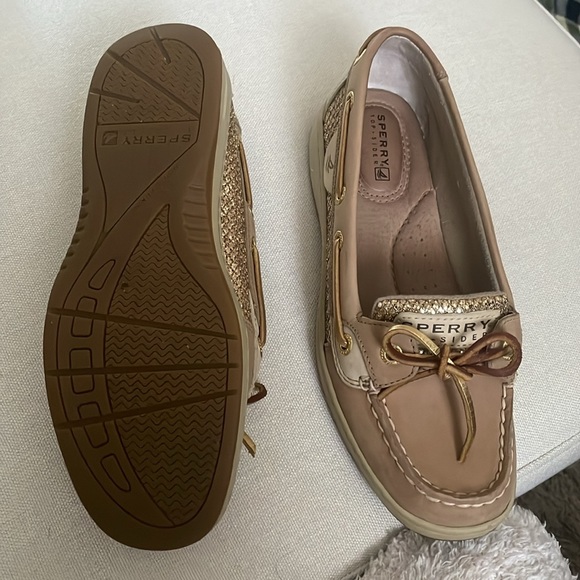 Sherry top sliders Gold 5.5 loafer - Picture 3 of 3